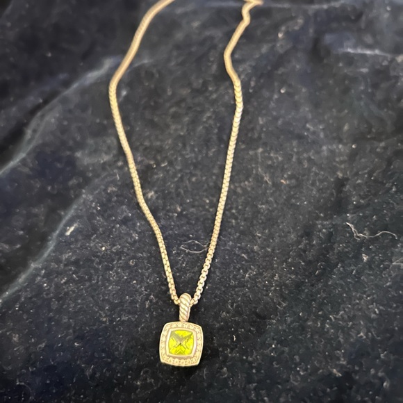 David Yurman Peridot pendant - Picture 6 of 6